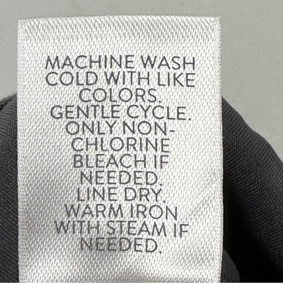 J Jill NWT‎ Ladies Size 22 Mid Rise Linen Rayon Shorts in Smoke $64 Breathable - Picture 5 of 10